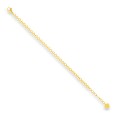 Rounded Link Chain Bracelet