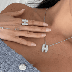Adore Me Earring, Ring & Necklace 3 Piece Bundle