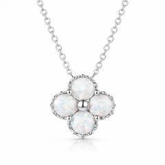 Opal Blossom Necklace