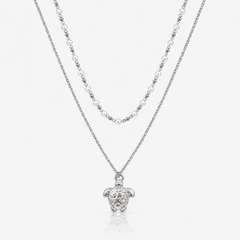 Lucky Turtle Layered Necklace