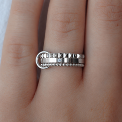 She's a Diva Stacked Ring