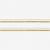 Waterproof - 14K Real Gold Plating