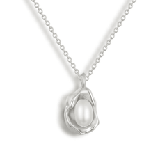 Moonlit Pearl Necklace