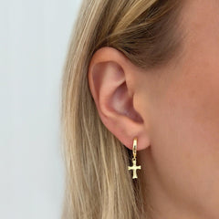 Crossed Off Earrings