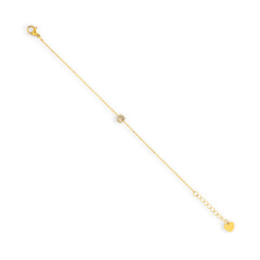 Initial Crystal Bracelet