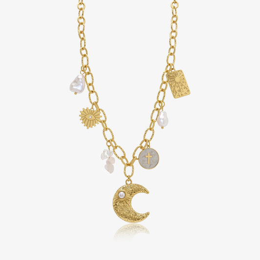 Luna Charm Necklace