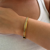 Waterproof - 18K Real Gold Plating