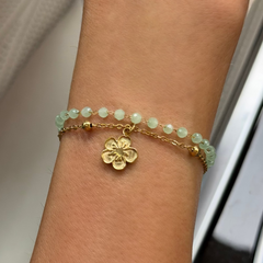 Double Layer Coastal Charm Bracelet
