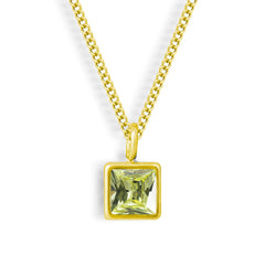 Faye Birthstone Necklace