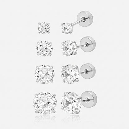 Babydoll Flat Back Stud Earrings