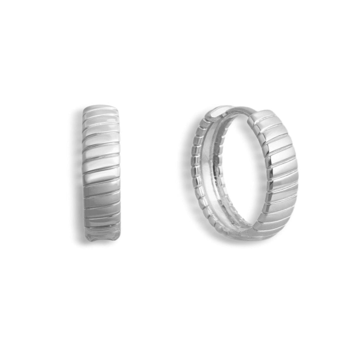 Golden Hoop Earrings