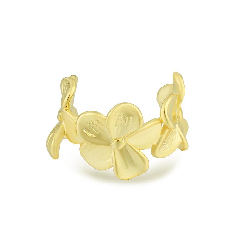 Hibiscus Ear Cuff
