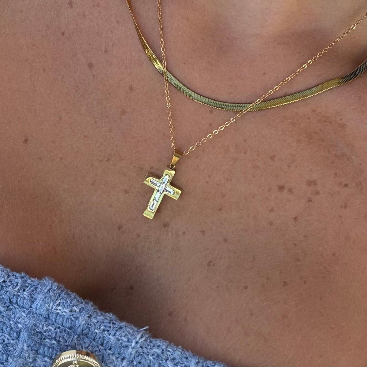 Sweet Cross Necklace