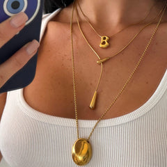 Aurora Glow Long Necklace