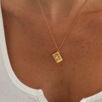 Waterproof - 18K Real Gold Plating