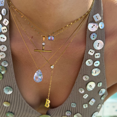 Love Letter Lariat Necklace
