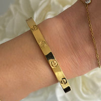 Waterproof - 18K Real Gold Plating