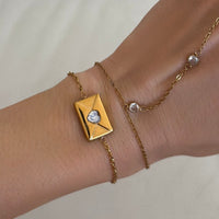 Waterproof - 18K Real Gold Plating