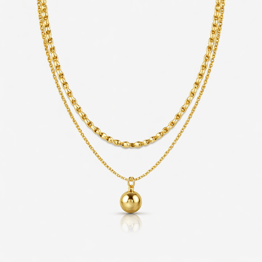 Lilyana 2 Piece Necklace