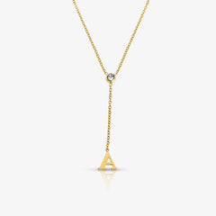 Love Letter Lariat Necklace