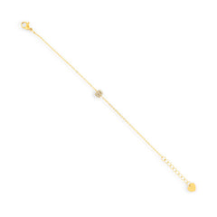 Initial Crystal Bracelet