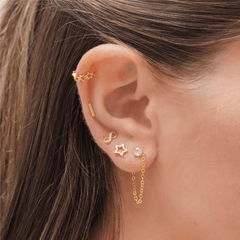 Star Girl Ear Cuff