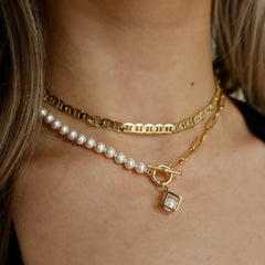 Cubic Charm Necklace