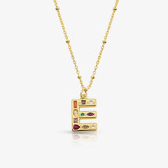 Bright Babe Initial Necklace