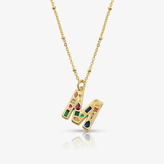 Bright Babe Initial Necklace