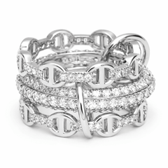 Dolce Iconic Stacked Ring
