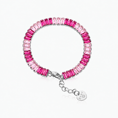 Frost Beam Tennis Bracelet