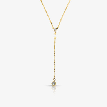 Falling Star Lariat Necklace