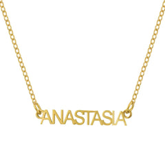 Custom/Personalized Nameplate Cable Necklace