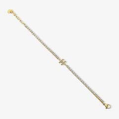 Icy Initial Tennis Bracelet