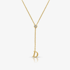Love Letter Lariat Necklace