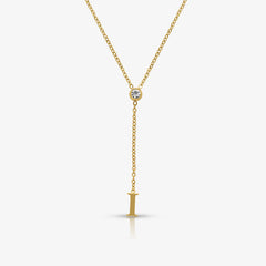 Love Letter Lariat Necklace