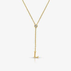 Love Letter Lariat Necklace