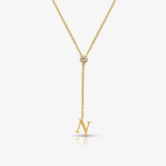 Love Letter Lariat Necklace