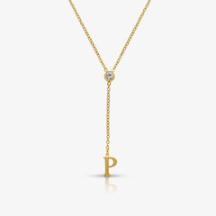 Love Letter Lariat Necklace