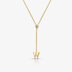 Love Letter Lariat Necklace
