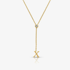 Love Letter Lariat Necklace