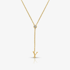 Love Letter Lariat Necklace