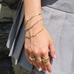 Gem Bar Bracelet