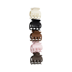 Muted Muse Claw Clips - 15-Pack - EVRY JEWELS