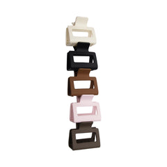 Muted Muse Claw Clips - 15-Pack - EVRY JEWELS