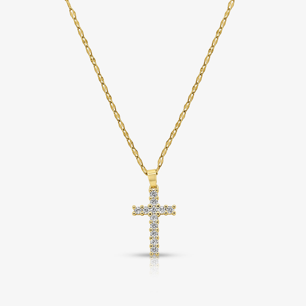 Shine On Cross Necklace