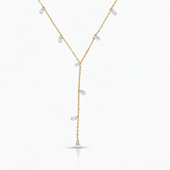 She's A Gem Lariat Necklace