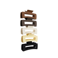 Soft Girl Claw Clips 5-Pack Set - EVRY JEWELS