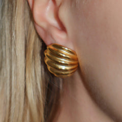 Flashback Dome Earrings