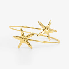 Tidal Stars Arm Cuff Gold